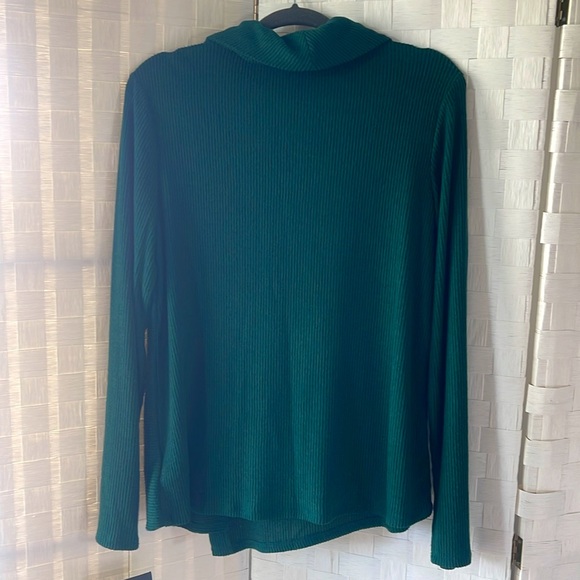IN San Francisco Sweater Forest Green Size L NWT - Picture 3 of 9